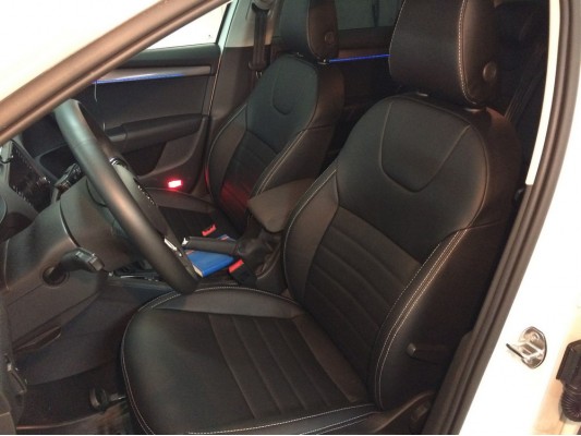 Каркасные авточехлы на Skoda Octavia A7 FL