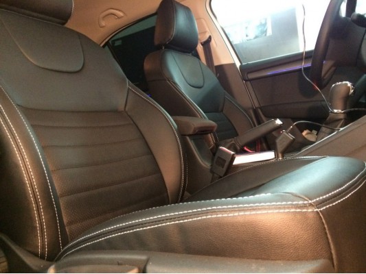 Каркасные авточехлы на Skoda Octavia A7 FL