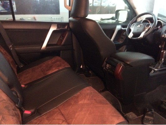 Каркасные авточехлы на Toyota Land Cruiser Prado 150 Каркасные авточехлы на Toyota Land Cruiser Prado 150