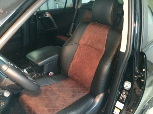 Каркасные авточехлы на Toyota Land Cruiser Prado 150 Каркасные авточехлы на Toyota Land Cruiser Prado 150